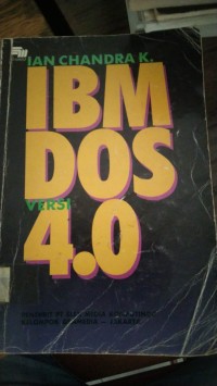 IBM DOS VERSI 4.0