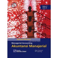 MANAGERIAL ACCOUNTING/AKUNTANSI MANAJERIAL