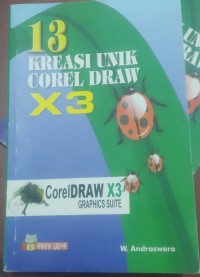 13 KREASI UNIK COREL DRAW X3