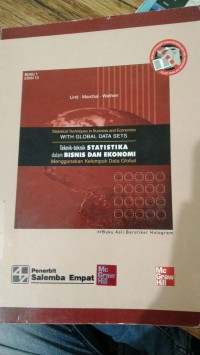 TEKNIK-TEKNIK STATISTIKA DALAM BISNIS DAN EKONOMI MENGGUNAKAN KELOMPOK DATA GLOBAL buku 1 edisi 13