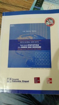 TEKNIK-TEKNIK STATISTIKA DALAM BISNIS DAN EKONOMI MENGGUNAKAN KELOMPOK DATA GLOBAL BUKU 2 EDISI 13
