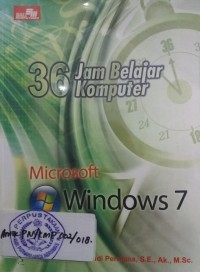 36 JAM BELAJAR KOMPUTER MICROSOFT WINDOWS 7