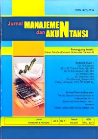 Image of Jurnal MANAJEMEN dan AKUNTANSI