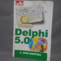 36 JAM BELAJAR KOMPUTER DELPHI 4.0