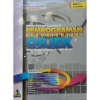 MODUL PEMBLAJARAN PEMROGRAMAN BERORIENTASI OBJEK DENGAN BAHASA PEMROGRAMAN C++, PHP, DAN JAVA