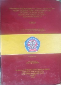 STRATEGI PEMBERDAYAAN KELOMPOK MASYARAKAT (POKMASWAS) PERIKANAN KABUPATEN SERUYAN