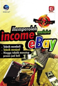 SERI BELAJAR KILAT MEMPEROLEH INCOME MELALUI EBAY