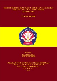 SISTEM INFORMASI PENGOLAHAN KONSEP DATA CUSTOMER PADA PT. CAKRAWALA PUTRA MOTOR SAMPIT BERBASIS WEB