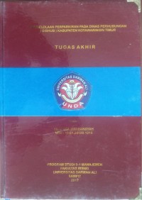 PENGELOLAAN PERPARKIRAN PADA DINAS PERHUBUNGAN (DISHUB) KABUPATEN KOTAWARINGIN TIMUR