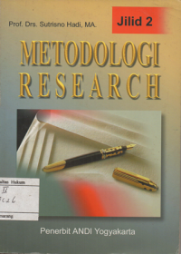 METODOLOGI RESEARCH