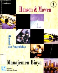 MANAJEMEN BIAYA AKUNTANSI DAN PENGENDALIAN BUKU 1