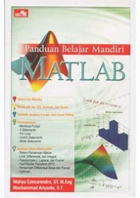 PANDUAN BELAJAR MANDIRI MATLAB