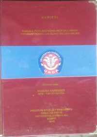 ANALISIS PERILAKU KONSUMEN DAN HARGA TERHADAP PEMBELIAN ULANG SECARA ONLINE