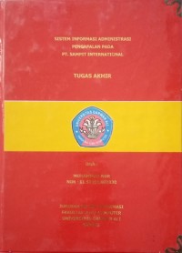SISTEM INFORMASI ADMINISTRASI PENGAPALAN PADA PT SAMPIT INTERNATIONAL