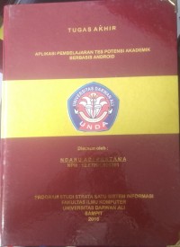 APLIKASI PEMBELAJARAN TES POTENSI AKADEMIK BERBASIS ANDROID