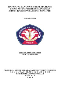 RANCANG BANGUN SISTEM APLIKASI UJIAN TRYOUT BERBASIS ANDROID (STUDI KASUS PADA SMAN 3 SAMPIT)
