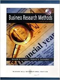 BUSINESS RESEARCH METHODS TENTH EDITION