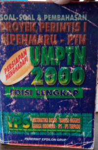 SOAL SOAL & PEMBAHASAN PROYEK PETISI I