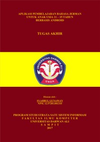 APLIKASI PEMBELAJARAN BAHASA JERMAN UNTUK ANAK USIA 11 – 15 TAHUN BERBASIS ANDROID