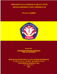 IMPLEMENTASI ALGORITMA K-MEANS UNTUK MENGELOMPOKKAN SISWA BERPRESTASI