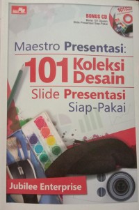 MAESTRO PRESENTASI 101 KOLEKSI DESAIN SLIDE PRESENTASI SIAP PAKAI