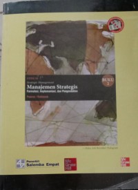 STRATEGIC MANAGEMENT MANAJEMEN STRATEGIS BUKU 2