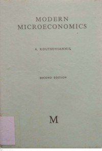 MODERN MICROECONOMICS