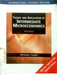 THEORY AND APPLICATION OF INTERMEDIATE MICROECONOMICS