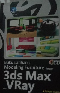 SERI BUKU LATIHAN MODELING FURNITURE 3DS MAX VRAY
