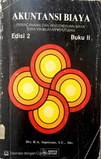 AKUNTANSI BIAYA Buku 2