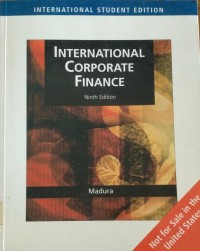 INTERNATIONAL CORPORATE FINANCE
