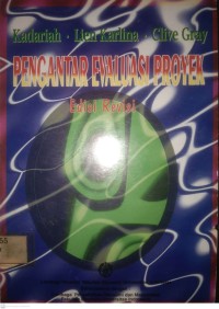 PENGANTAR EVALUASI PROYEK
