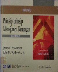 PRINSIP-PRINSIP MANAJEMEN KEUANGAN, BUKU 1