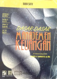 DASAR-DASAR MANAJEMEN KEUANGAN (BUKU 1)