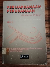 KEBIJAKSANAAN PERUSAHAAN EDISI 2