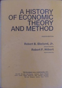 A HISTORY OF ECONOMIC THEORY AND MEYTHOD