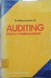 AUDITING SUATU PEMBAHASAN