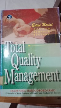 TOTAL QUALITY MANAGEMENT EDISI REVISI