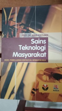 SAINS TEKNOLOGI MASYARAKAT