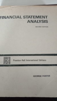 FINANCIAL STATEMENT ANALYSIS
