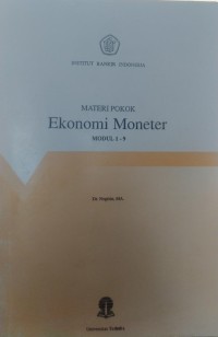 MATERI POKOK EKONOMI MONETER MODUL 1-9