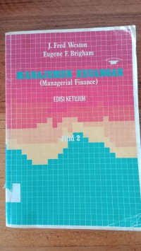 MANAJEMEN KEUANGAN EDISI KETUJUH JILID 2