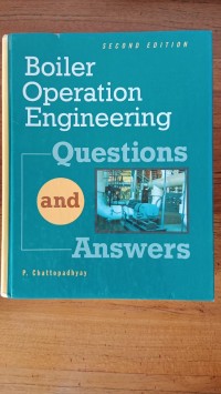 BOILER OPERATION ENGINEERING SECOND EDITION