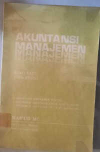 AKUNTANSI MANAJEMEN
