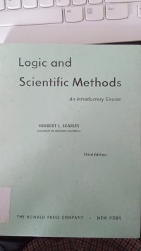 LOGIC AND SCIENTIFIC METHODS