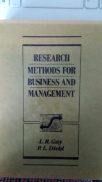 RESEARCH METHODS FOR BUSINESS AND MANAGEMENT