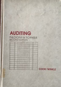 AUDITING PHILOSOPHY & TECHNIQUE SECOND EDITION
