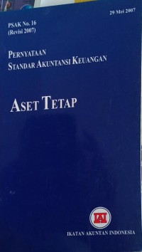 PERNYATAAN STANDAR AKUNTANSI KEUANGAN ASET TETAP