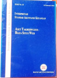 INTERPRETASI STANDAR AKUNTANSI KEUANGAN ASET TAK BERWUJUD BIAYA SITUS WEB