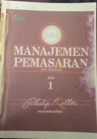 MANAJEMEN PEMASARAN EDISI KESEBELAS JILID 1